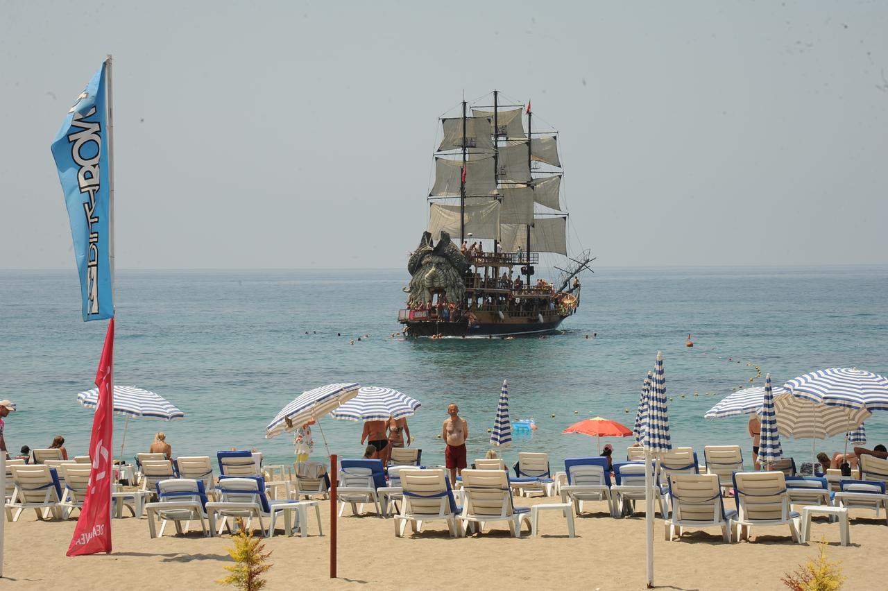 Akman Beach Apart Otel Alanya Extérieur photo